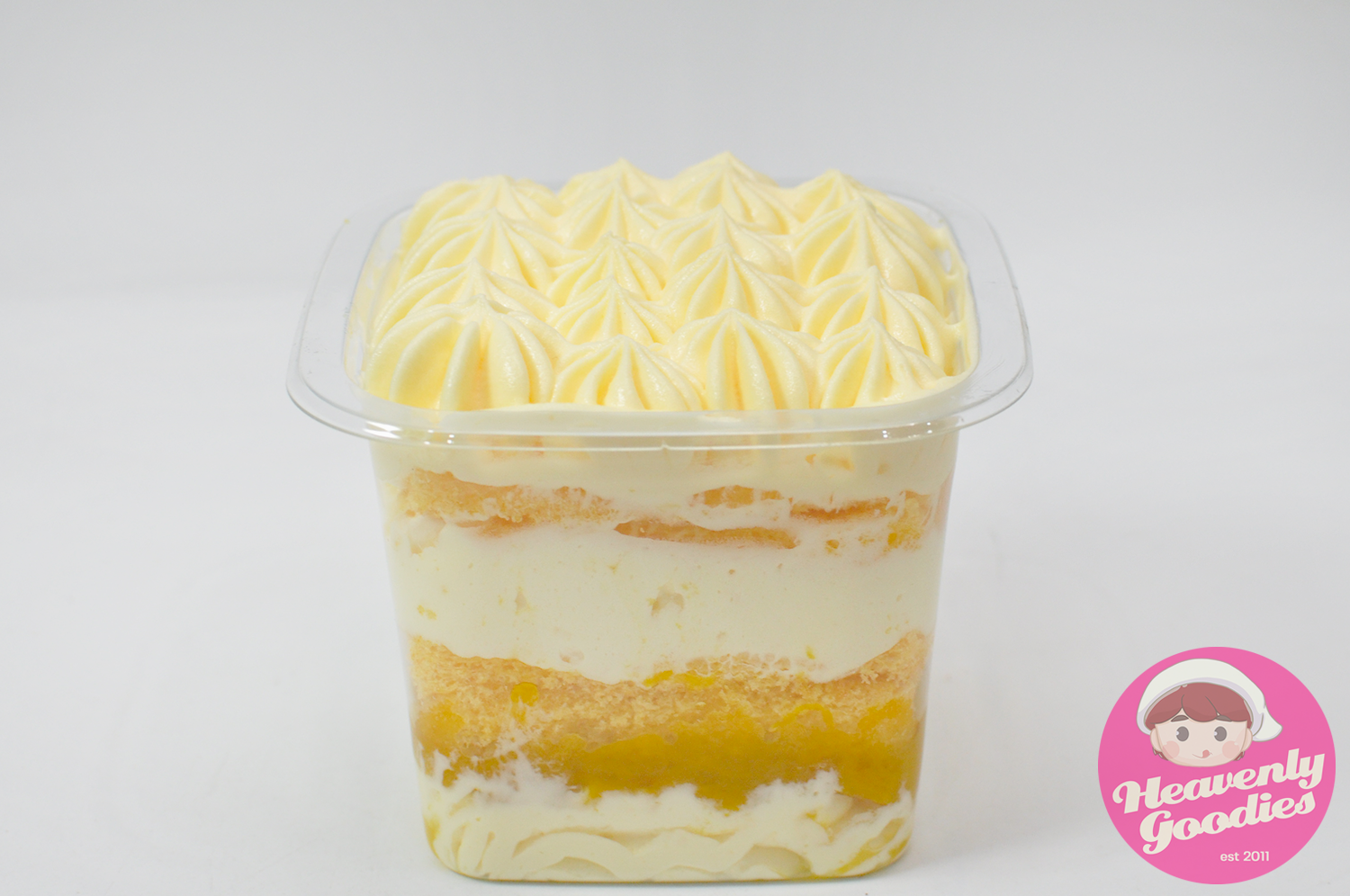 Mango Cube Cake