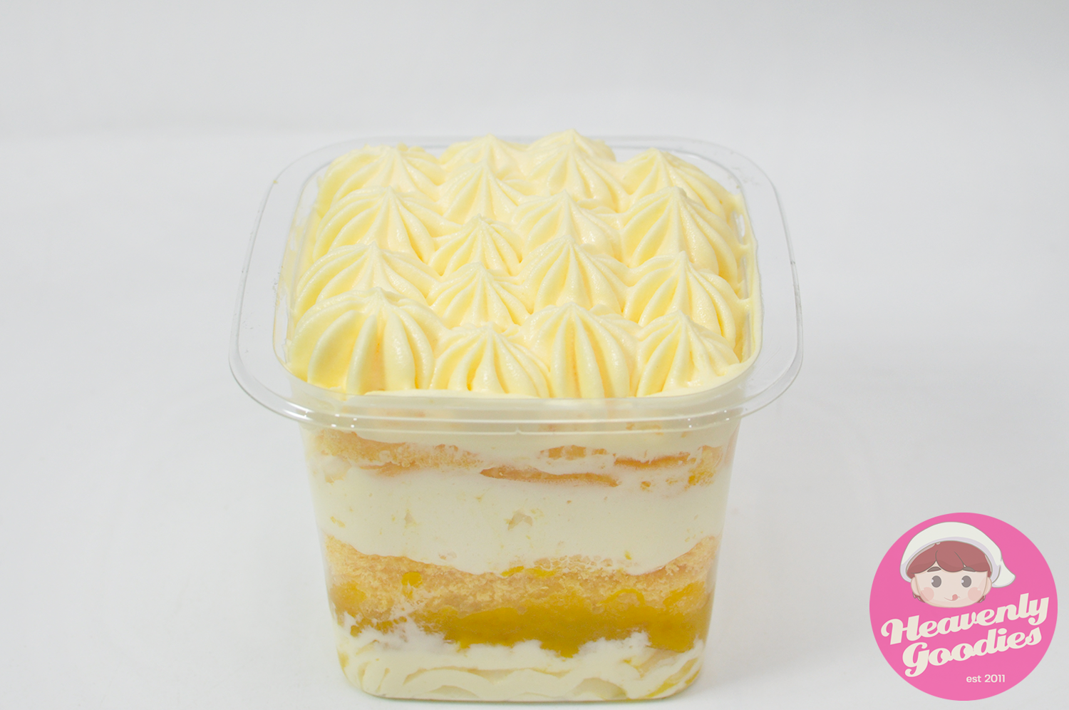 Mango Cube Cake